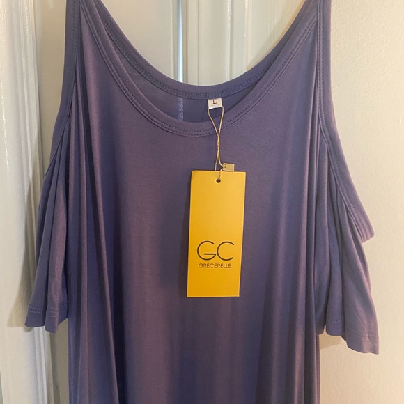 Off shoulder maxi dress - Picture 3 of 4